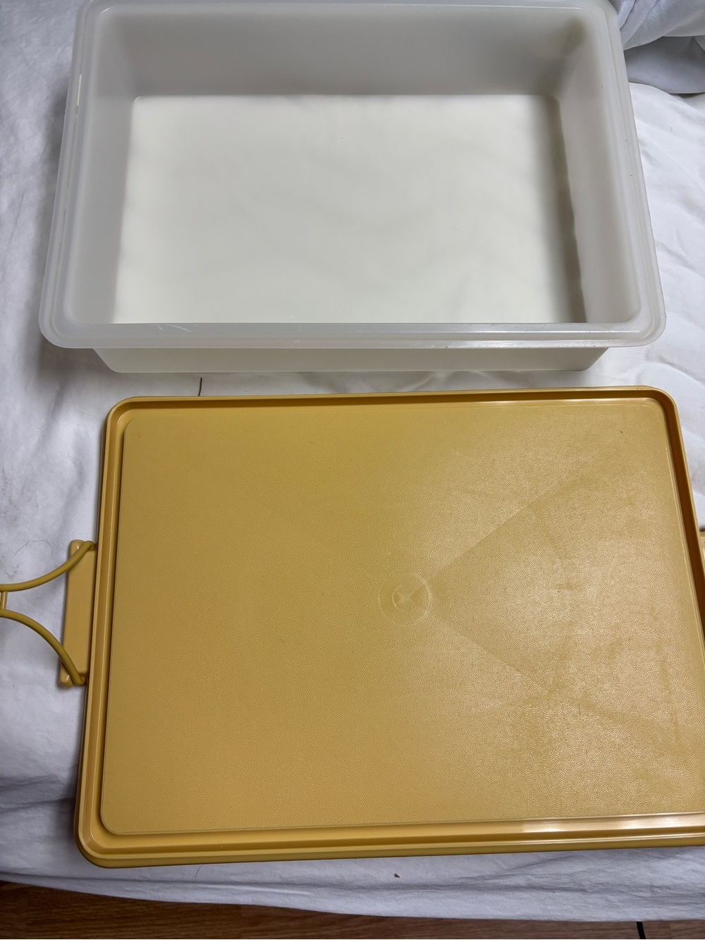 Tupperware - Vintage Rectangular Cake Carrier